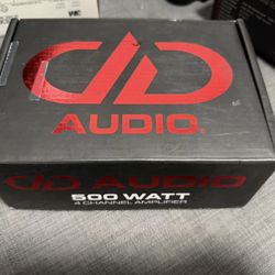 DD Audio 4 Channel Amp