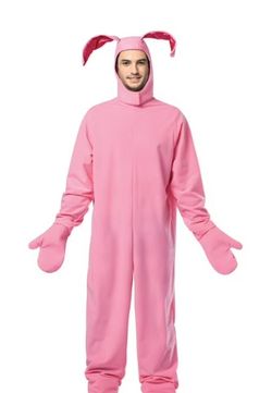 A Christmas Story Deranged Easter Bunny  Costume Pajamas 