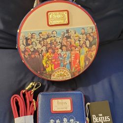 The Beatles Loungefly With Wallet