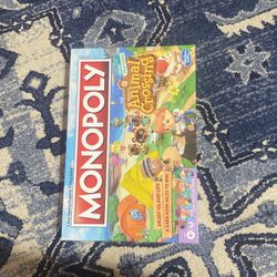 Animal Crossing Monopoly Board Game