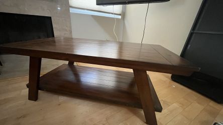 Wood Coffee Table and Side table