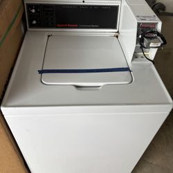 Coin Slide Commercial Speed Queen Washer