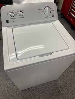 Kenmore top load washer and front load dryer
