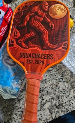 Limited Edition Cryptid Collector Pickleball Paddle - Squach - SQUACHACERS