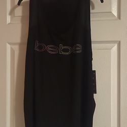 Brand New bebe Black Active Top Size 2X