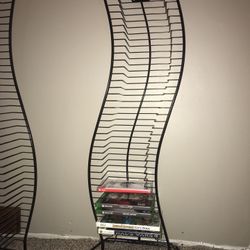 DVD Rack For Movies Or Video Games *Games NOT Included 