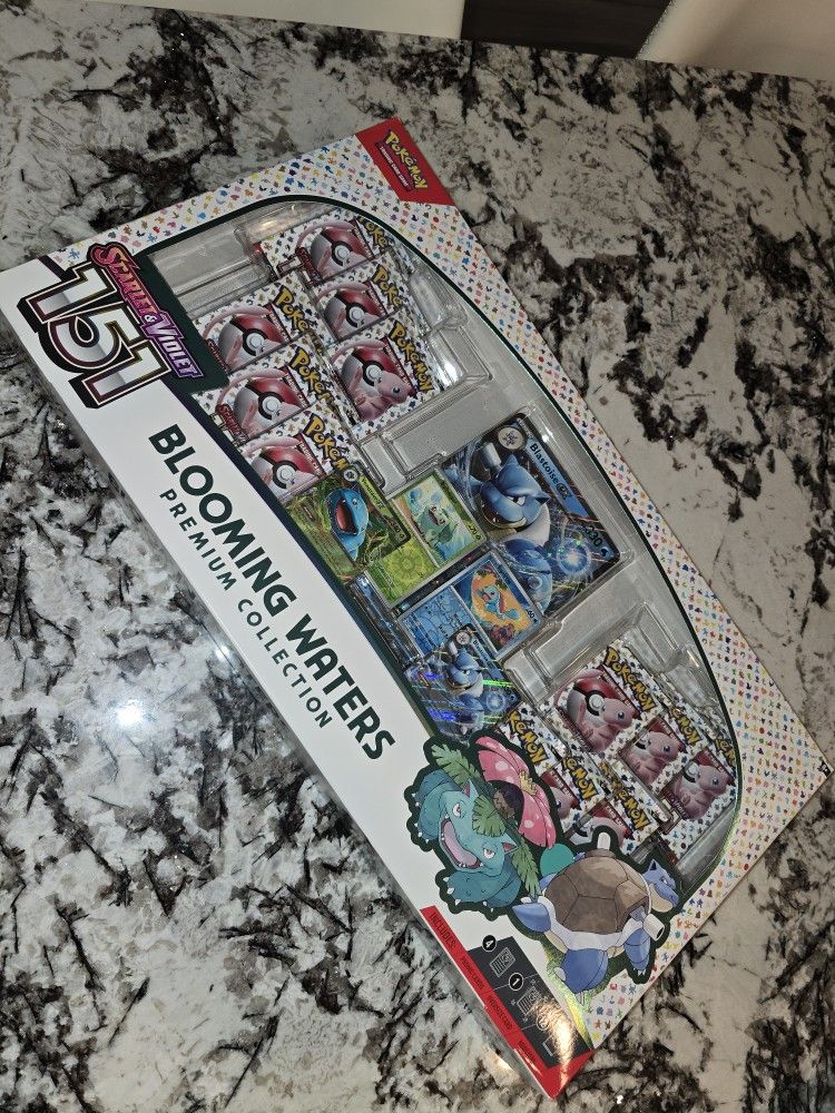 Pokemon 151 Blooming Waters