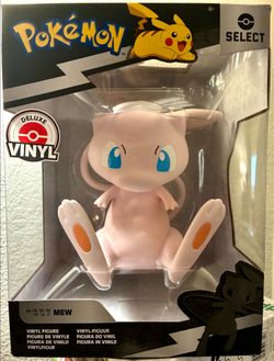 NEW Pokemon Select Vinyl MEW By Jazwares