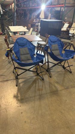 Moving sale!! As is ONLY $25 hammock camping swing  chair blue or black As is !!