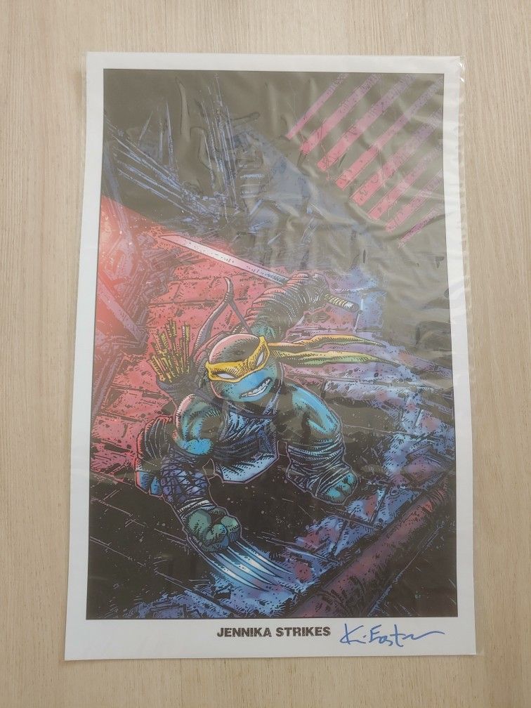 Kevin Eastman TMNT Signed Print