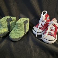 Baby Shoes! Converse And North Face 