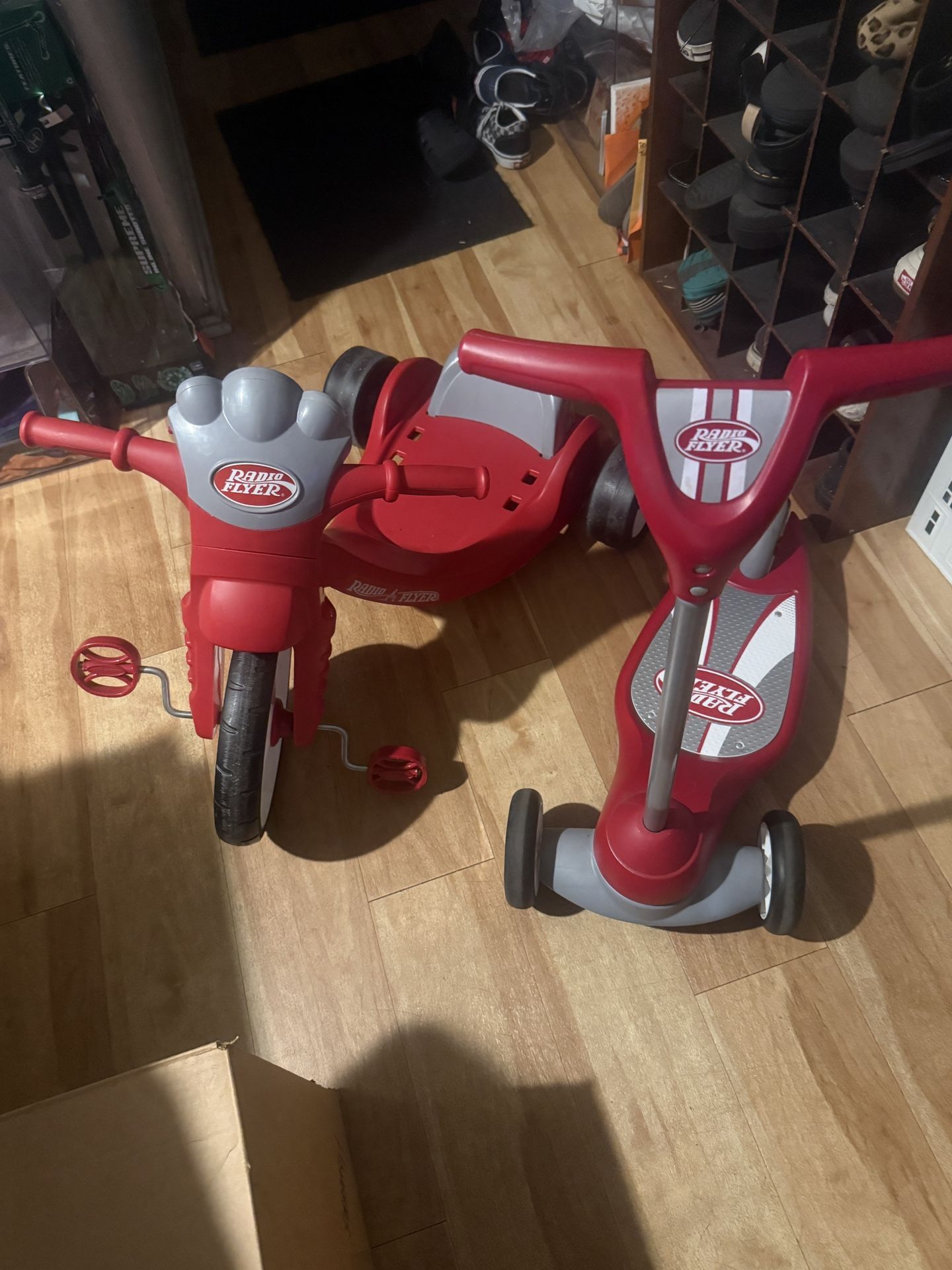 Scooter and Tricycle- Radio Flyer