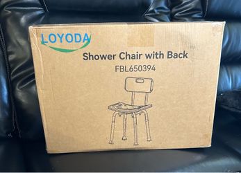 Adjustable Shower Chair with Backrest – Heavy Duty Bath Seat