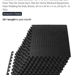 48 Sq Ft - Puzzle Floor Mat - Brand New