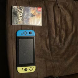 Nintendo Switch /Zelda Game Included 