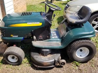 Craftsman riding mower