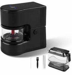 Electric Herb Grinder Portable | 1g Capacity | 1800mAh Rechargeable Battery | Includes 12g Storage Box