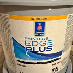 Interior Paint. Color Crushed Ice. Flat. New 5 Gallons 