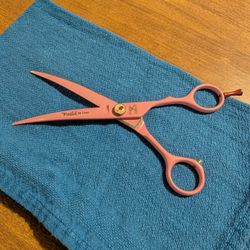 Merlot 7" Curves Pet Grooming Shears