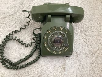 Vintage rotary phone