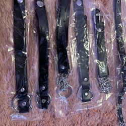 Faux Leather Chokers 