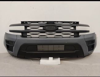 2022-2024 Ford Expedition Complete Front Bumper Assembly Kit with fog lights
