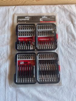 Norske bits set 87 pc new