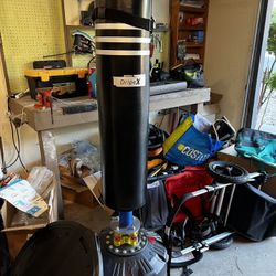 Dripex Freestanding Punching Bag + Phone Holder