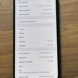 Apple iPhone 12 Pro Max 128GB Unlocked