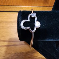 .925 Bangle Bracelet Cz Stones