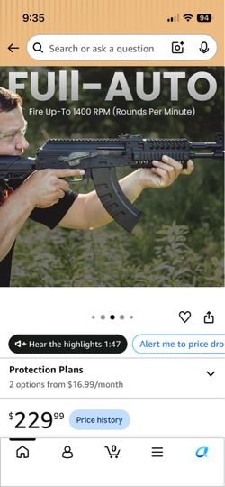 Full-Auto BB Gun Crossman AK1
