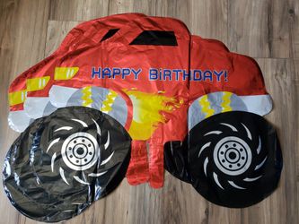 Monster truck balloons monster truck decorations