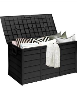 75 gallon storage bin deck box brand new in the box 🆕