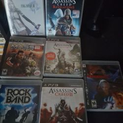 7 Ps3 Games Playstation 3 Lot 20$ 