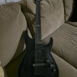 Schecter Hellraiser Hybrid C-1 2014 - Present - Trans Black Burst