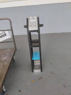 Storage tower for wii game system