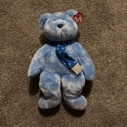 ORIGINAL 1999 TY Beanie Baby Holiday Teddy Bear