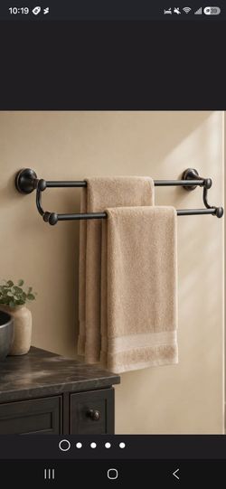 Towel rack $30