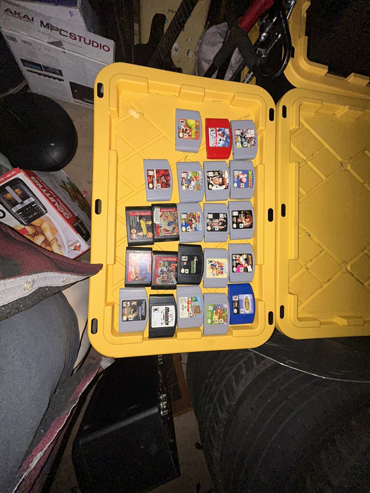N64 And Sega Games