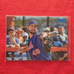 Jacob DeGrom Stadium Club Blue Foil 47/50