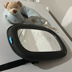Car Baby Neck Pillow And Mirror 