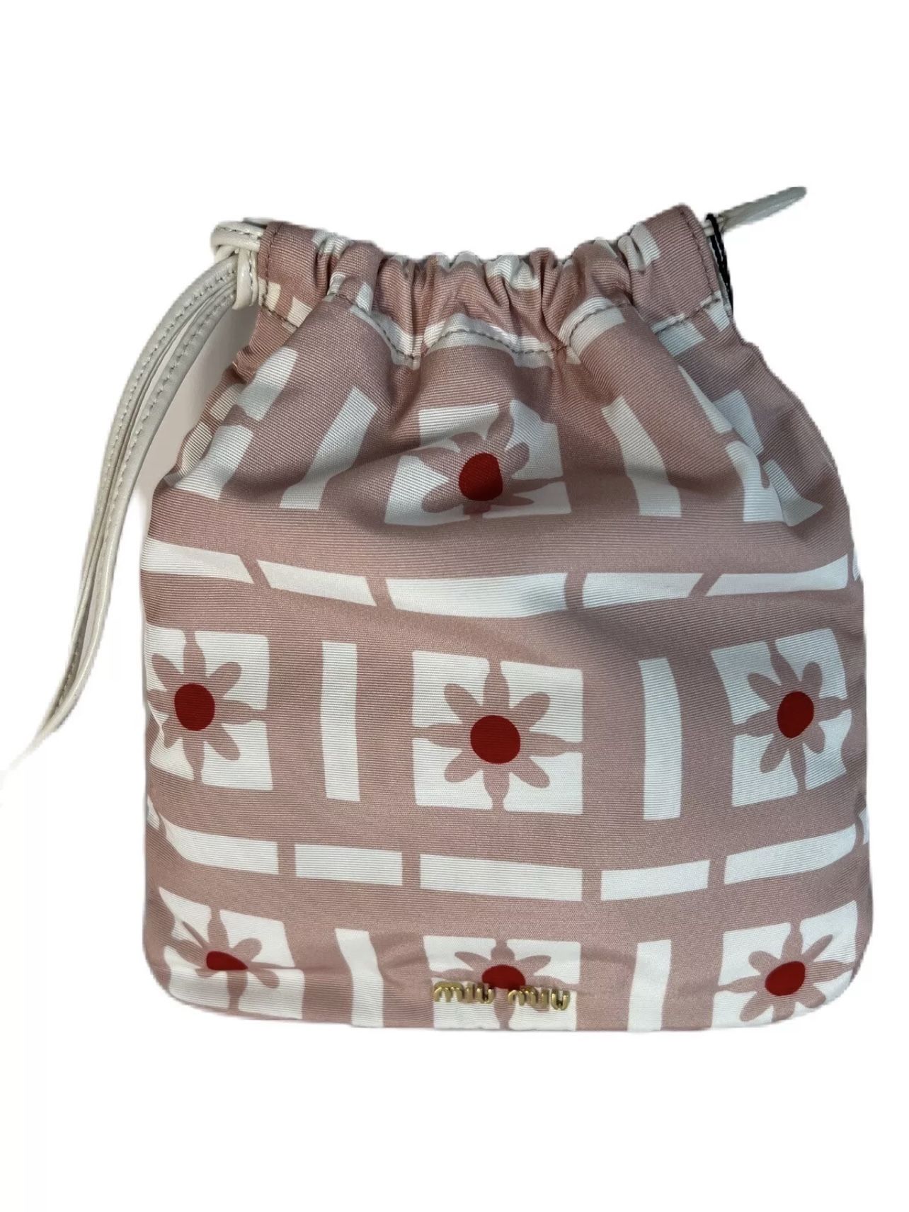 miu miu Contenitore Piatto Floral Pouch NWT