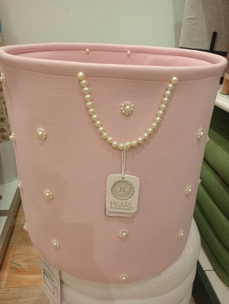 Brand New Heritage Pearl Storage Basket