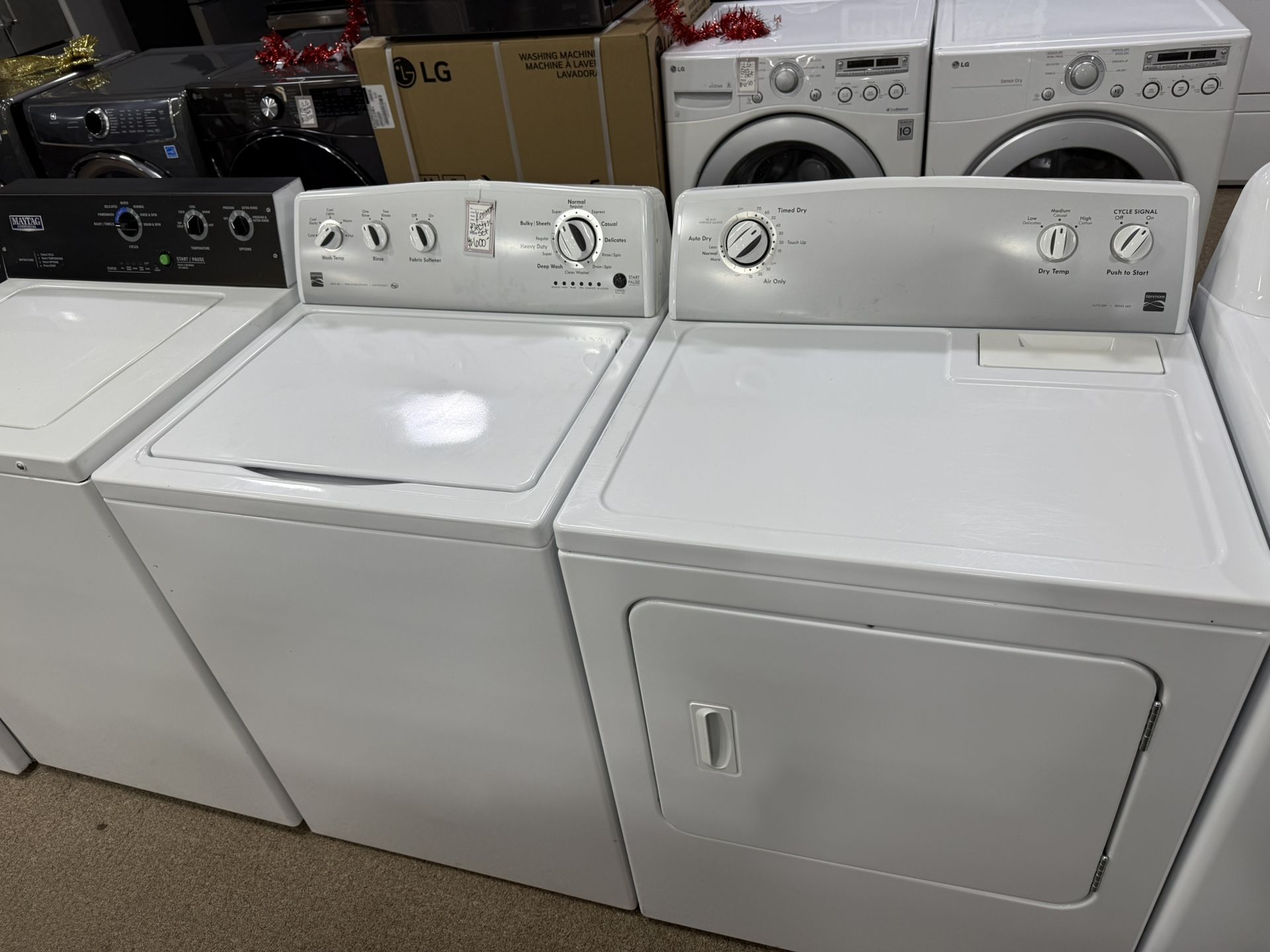 🔥KENMORE ELECTRIC WASHER & DRYER SET🔥