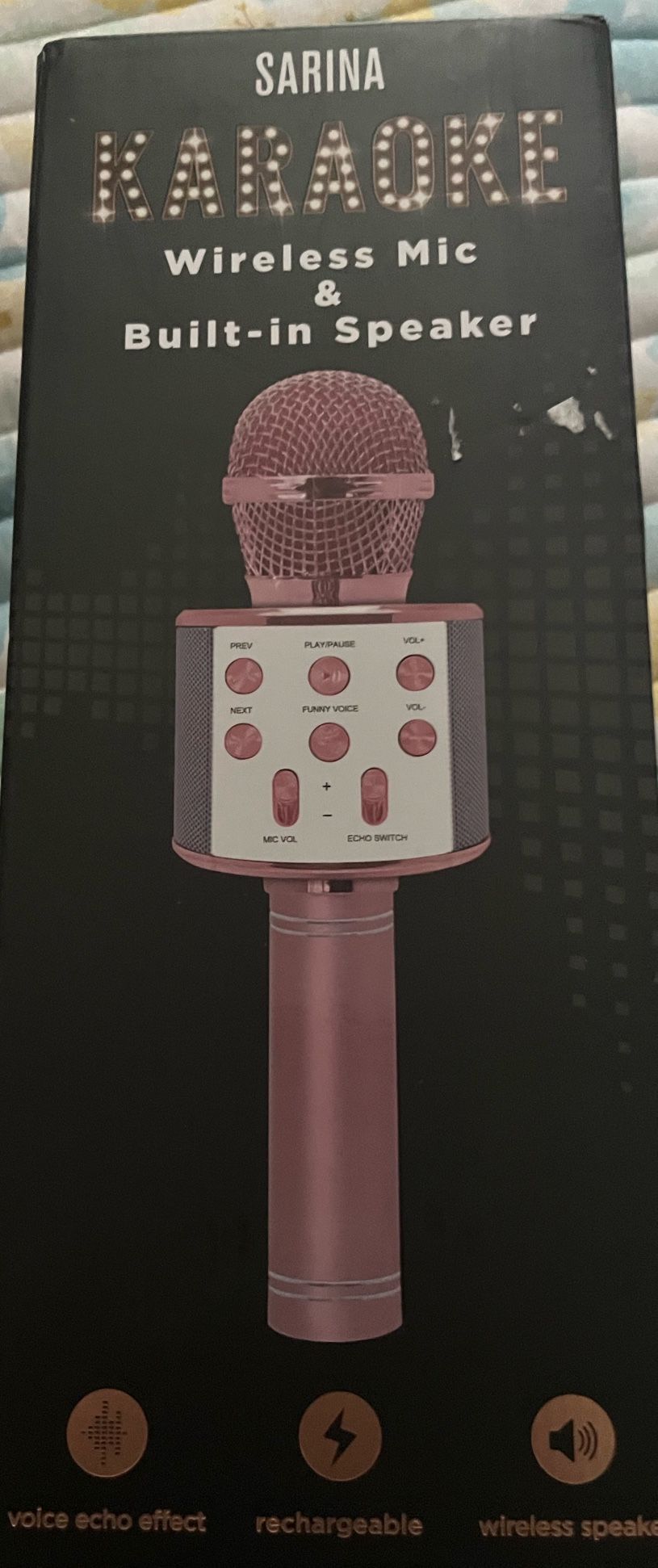 Karaoke Microphone Speaker