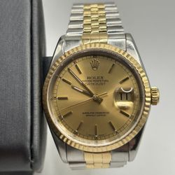 Rolex Datejust II Two Tone Stainless Steel And 18k Yellow Gold