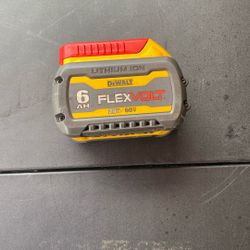 Dewalt 6ah Flexvolt Battery !!!!! 
