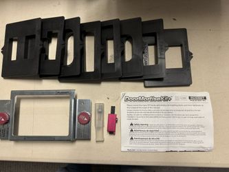 Door Hinge Mortise Set And Door Knob Set