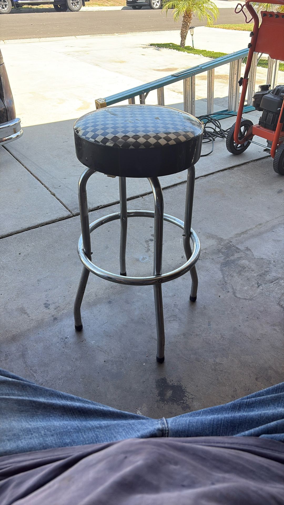 Garage Stool
