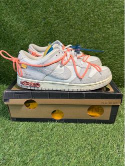 Size 10.5M - Nike Dunk Low Off-White “Lot 19 of 50”